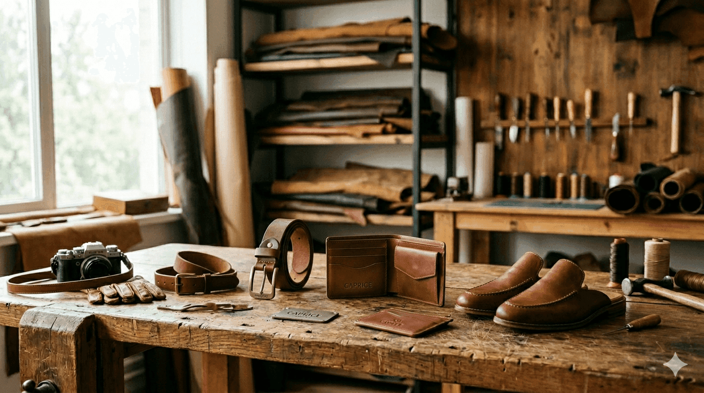 CAPRICE artisan leather craftsmanship